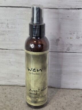 WEN by Chaz Dean Sweet Almond Mint Replenishing Treatment Mist 6 oz Sealed